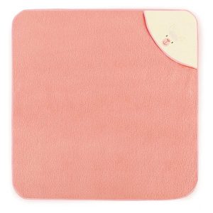 Ręcznik dziecięcy z kapturkiem Lama 90×90 cm różowy 53120 Ręcznik dziecięcy z kapturkiem Lama 90×90 cm różowy 53120