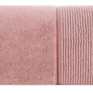 Ręcznik Emma 30×50 pudrowy różowy 500g/m2 frotte 767614