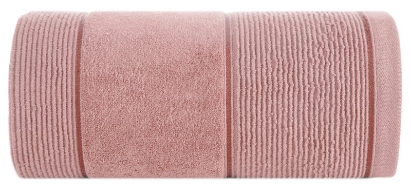 Ręcznik Emma 50x90 pudrowy różowy 500g/m2 frotte 767626