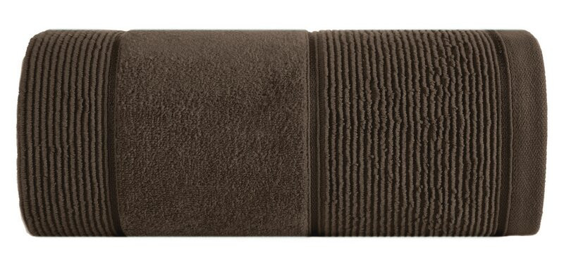 Ręcznik Emma 70x140 brązowy 500g/m2 frotte 767698