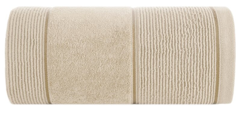 Ręcznik Emma 70x140 kremowy 500g/m2 frotte 767696