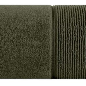 Ręcznik Emma 70×140 zielony ciemny 500g/m2 frotte 767714 Ręcznik Emma 70×140 zielony ciemny 500g/m2 frotte 767714