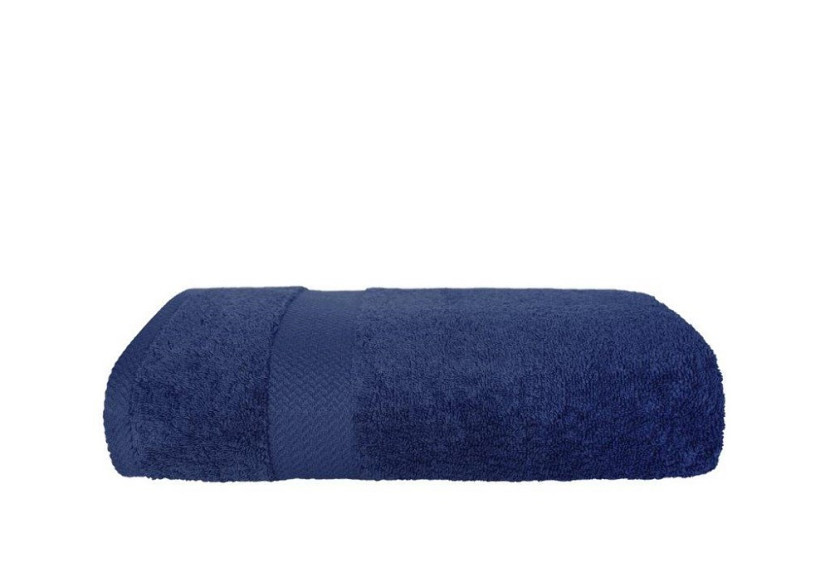 Ręcznik Fashion 70x140 granatowy 550g/m2 z bordiurą frotte 770174