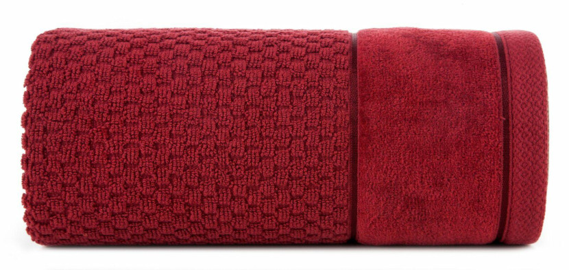 Ręcznik Frida 50x90 bordowy frotte 500g/m2 410697