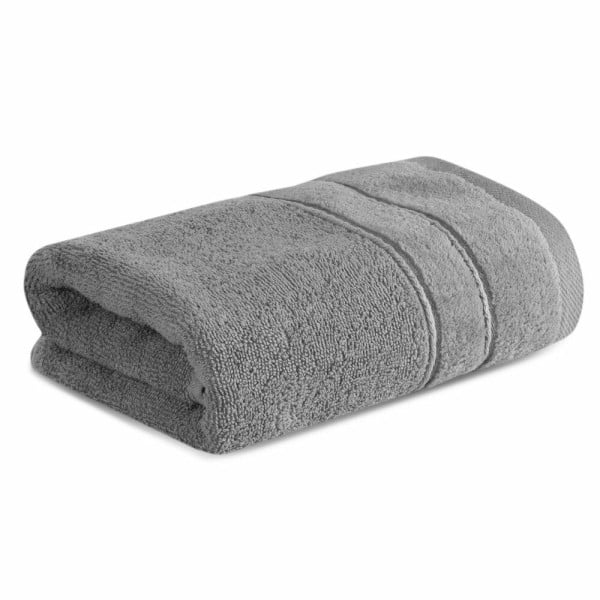 Ręcznik frotte 100% bawełna 50x90 stalowy SIBEL 741502