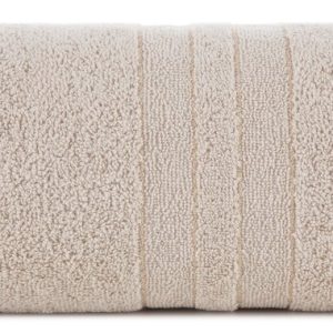Ręcznik Gala 50×90 beżowy zdobiony błyszczącą nicią 500 g/m2 767813 Ręcznik Gala 50×90 beżowy zdobiony błyszczącą nicią 500 g/m2 767813