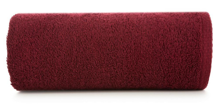 Ręcznik Gładki 30x50 bordowy 400g/m2 frotte 769972