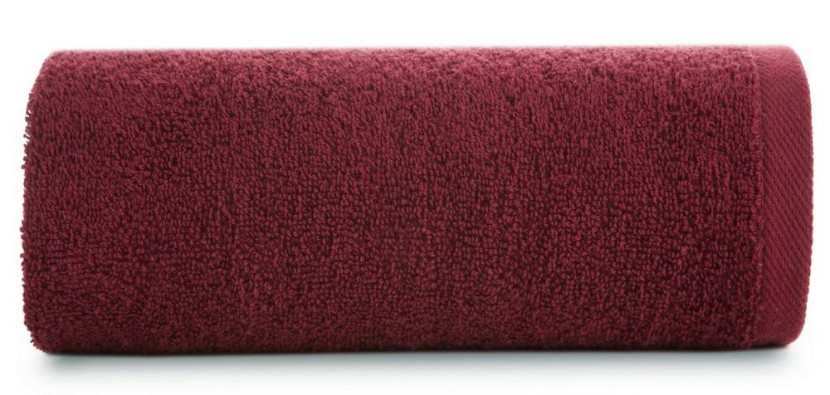 Ręcznik Gładki 30x50 bordowy 500g/m2 767687