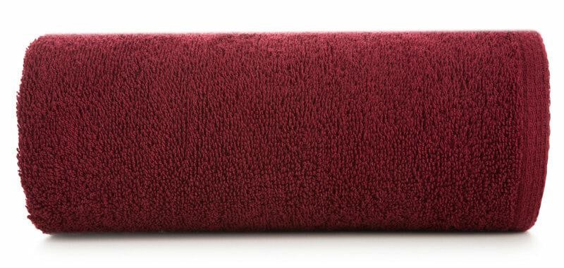 Ręcznik Gładki 50x100 bordowy 400 g/m2 frotte 769945