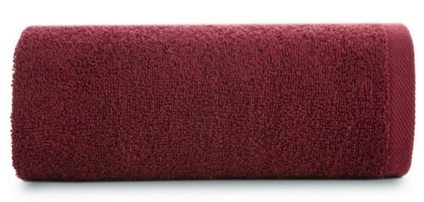Ręcznik Gładki 50x100 bordowy 500g/m2 767656