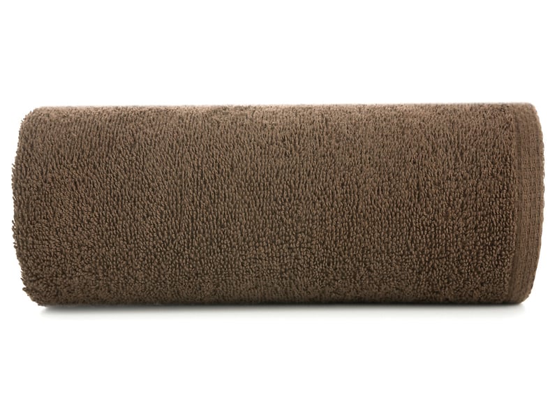 Ręcznik gładki kąpielowy 70x140 cm brązowy 752861