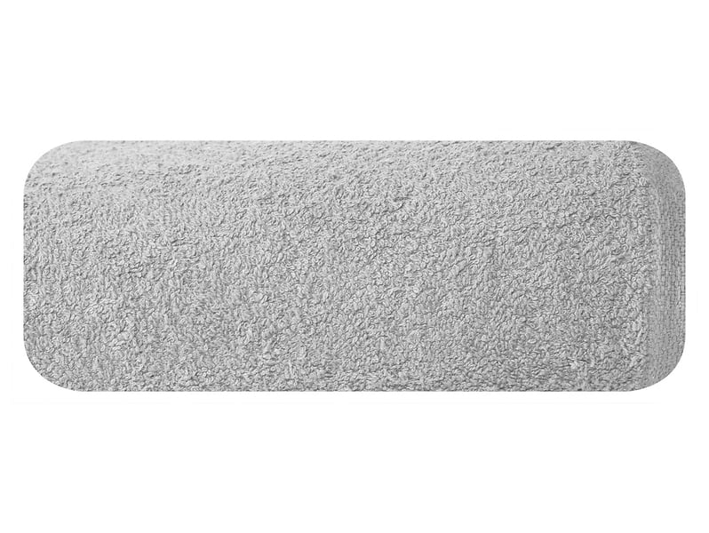 Ręcznik gładki kąpielowy 70x140 cm srebrny 752852