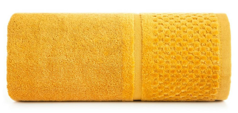 Ręcznik Ibiza 30x50 musztardowy 550g/m2 frotte 767653