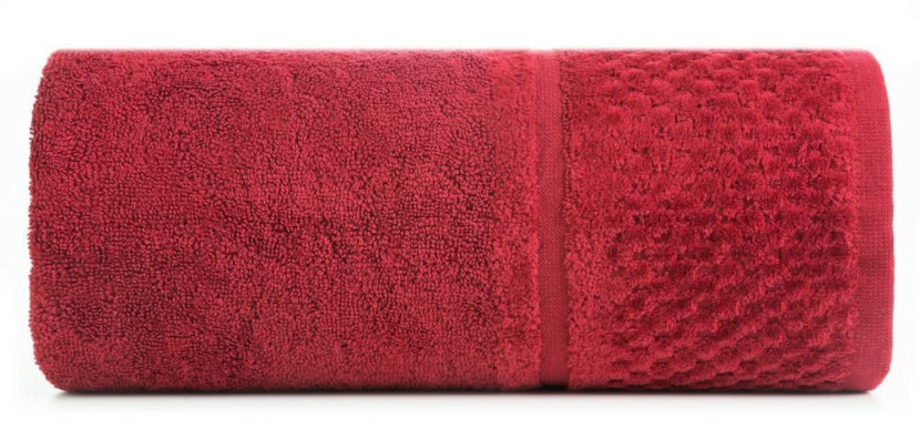 Ręcznik Ibiza 50x90 czerwony 550g/m2 frotte 767636