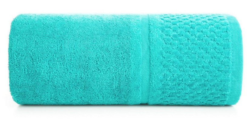 Ręcznik Ibiza 50x90 turkusowy jasny 550g/m2 frotte 767628