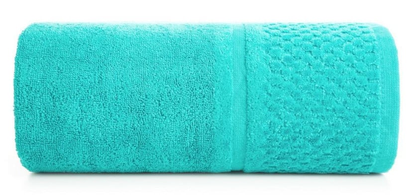 Ręcznik Ibiza 70x140 turkusowy jasny 550g/m2 frotte 767710