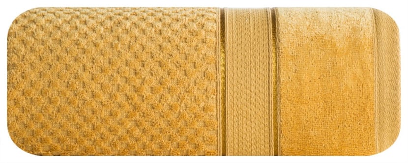 Ręcznik Jessi 70x140 musztardowy frotte 500g/m2 770071