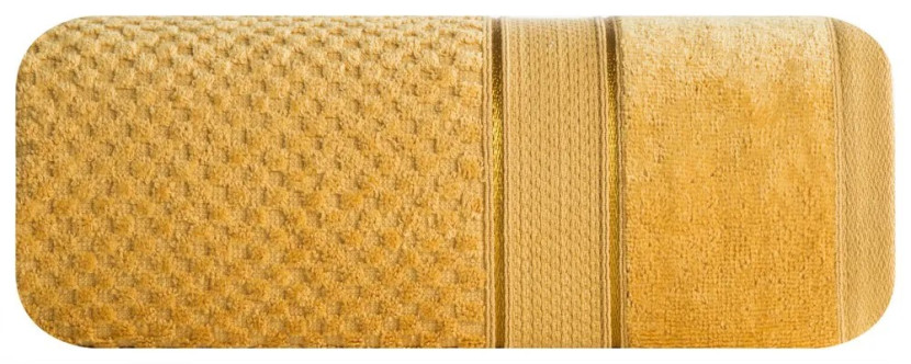 Ręcznik Jessi 90x150 musztardowy 500g/m2 770078