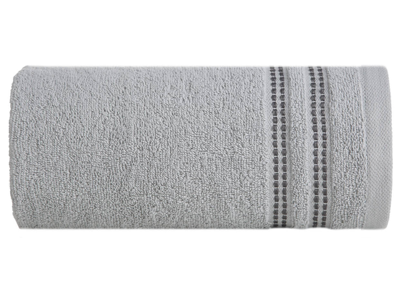 Ręcznik kąpielowy Ally 70x140 cm srebrny 154372