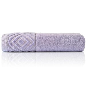 Ręcznik kąpielowy bawełniany Paula 70×140 lawendowy 550 g/m2 963865