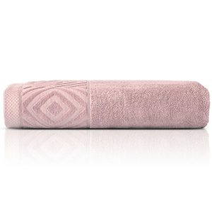 Ręcznik kąpielowy bawełniany Paula 70×140 różowy 550 g/m2 963861