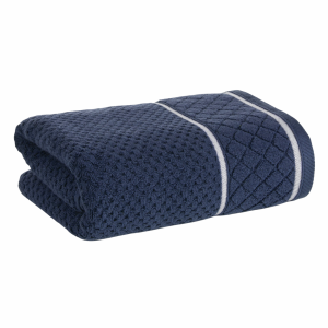 Ręcznik kąpielowy FAVORI bawełniany granatowy 70×140 cm miękki i chłonny 951214 Ręcznik kąpielowy FAVORI bawełniany granatowy 70×140 cm miękki i chłonny 951214