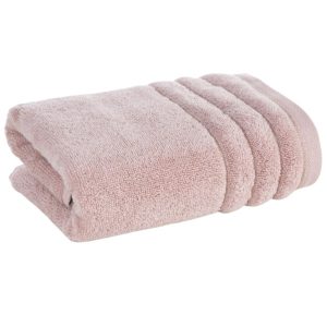 Ręcznik kąpielowy NADINE 50×90 cm pudrowy róż 100% bawełna Zero Twist 500 g 1031044