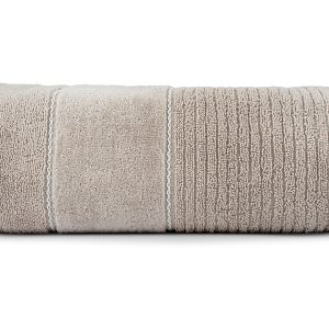 Ręcznik kąpielowy Teo 70×140 cm beżowy 340467 Ręcznik kąpielowy Teo 70×140 cm beżowy 340467