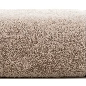 Ręcznik Kely 50×90 beżowy z ozdobną bordiurą w pasy 500 g/m2 769994 Ręcznik Kely 50×90 beżowy z ozdobną bordiurą w pasy 500 g/m2 769994
