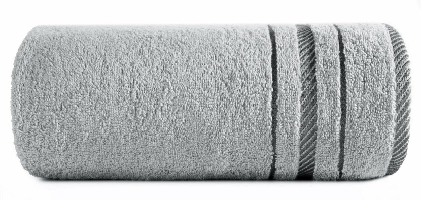 Ręcznik Koral 50x90 srebrny frotte 480g/m2 770015