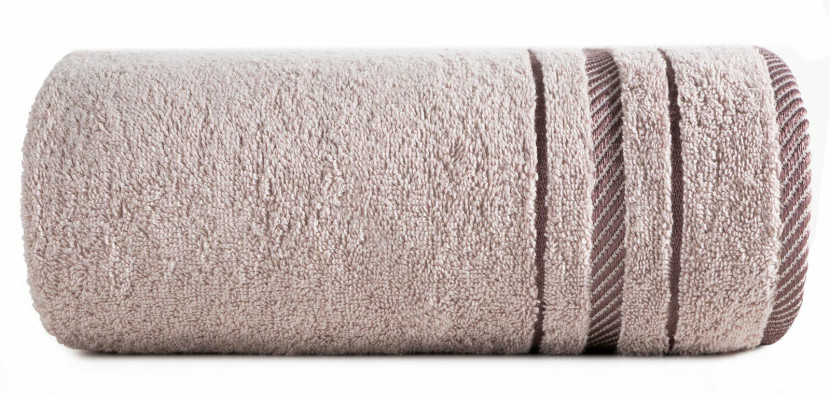 Ręcznik Koral 70x140 pudrowy różowy frotte 480g/m2 770055