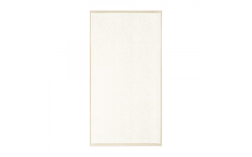 Ręcznik Lahti 70x140 beżowy zygzak 500 g/m2 Zwoltex 772312