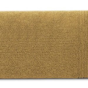 Ręcznik Lari 30×50 miodowy z bordiurą i błyszczącą nicią 500 g/m2 772881 Ręcznik Lari 30×50 miodowy z bordiurą i błyszczącą nicią 500 g/m2 772881