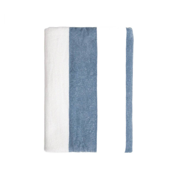 Ręcznik LAWENA w biało-błękitne pasy 70x130 cm HOMLA 957116