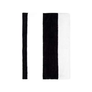 Ręcznik LAWENA w czarno-białe pasy 70×130 cm HOMLA 959860 Ręcznik LAWENA w czarno-białe pasy 70×130 cm HOMLA 959860