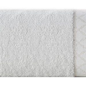 Ręcznik Layla 30×50 srebrny 500 g/m2 frotte bawełniany 771742 Ręcznik Layla 30×50 srebrny 500 g/m2 frotte bawełniany 771742