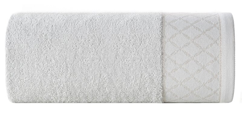 Ręcznik Layla 30x50 srebrny 500 g/m2 frotte bawełniany 771742