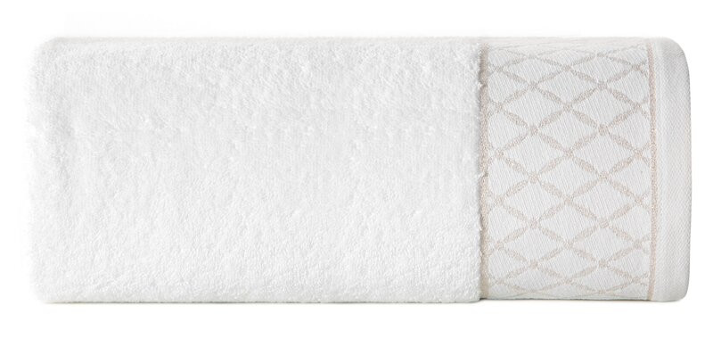Ręcznik Layla 50x90 biały 500 g/m2 frotte bawełniany 771767