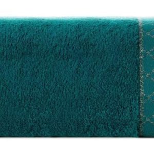 Ręcznik Layla 70×140 turkusowy ciemny 500 g/m2 frotte bawełniany 988143 Ręcznik Layla 70×140 turkusowy ciemny 500 g/m2 frotte bawełniany 988143