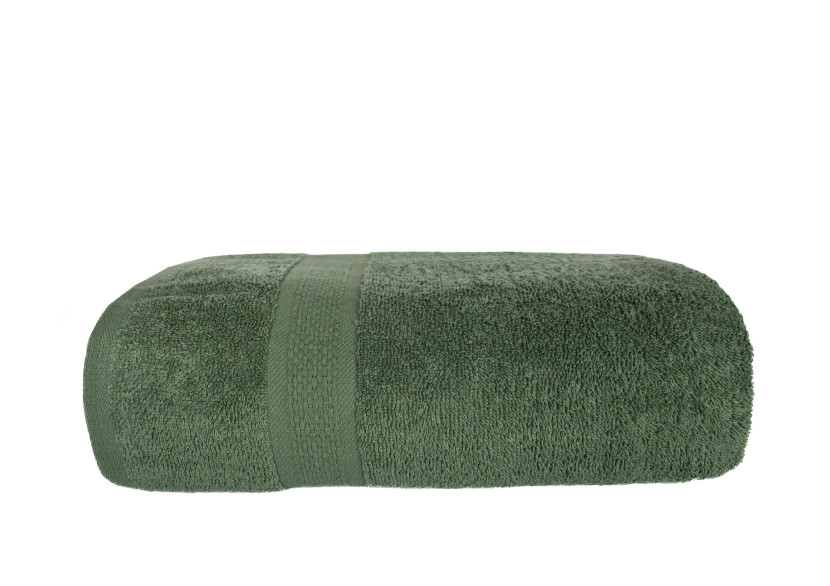Ręcznik Leo 70x140 zielony frotte 450 g/m2 Faro 770593