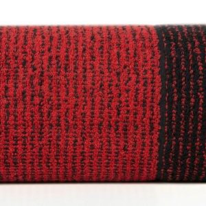 Ręcznik Leon 30×50 czarny ze wzorem w paski frotte 500g/m2 771780 Ręcznik Leon 30×50 czarny ze wzorem w paski frotte 500g/m2 771780