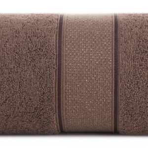 Ręcznik Liana 70×140 brązowy ciemny z błyszczącą nicią 500 g/m2 772292 Ręcznik Liana 70×140 brązowy ciemny z błyszczącą nicią 500 g/m2 772292