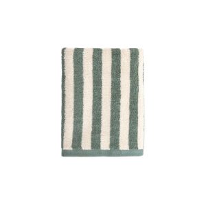 Ręcznik LISTRA w pistacjowe paski 50×90 cm HOMLA 959843