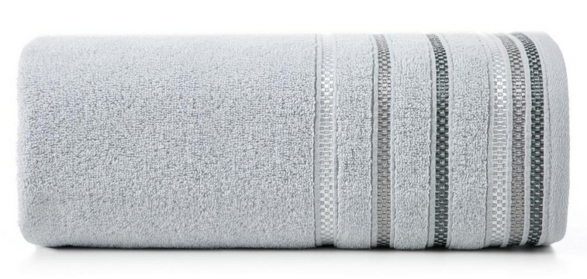 Ręcznik Livia 50x90 srebrny 460g/m2 frotte 771775