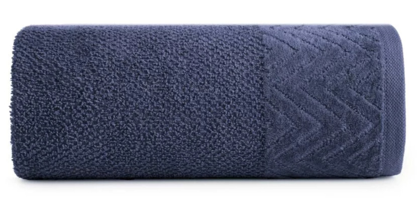 Ręcznik Loren 50x90 09 granatowy 500g/m2 frotte 988102