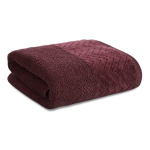 Ręcznik Loren 70×140 bordowy 500 g/m2 frotte 771831 Ręcznik Loren 70×140 bordowy 500 g/m2 frotte 771831