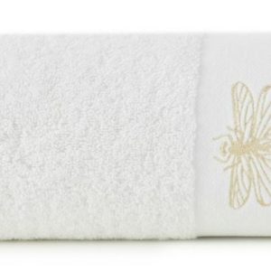 Ręcznik Lori 50×90 biały ważka 485g/m2 frotte 772908 Ręcznik Lori 50×90 biały ważka 485g/m2 frotte 772908
