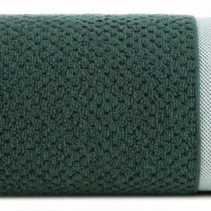 Ręcznik Madlen 70×140 zielony zdobiony kolorową frotte 500 g/m2 771826 Ręcznik Madlen 70×140 zielony zdobiony kolorową frotte 500 g/m2 771826