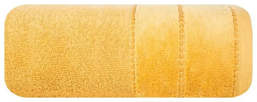 Ręcznik Mari 50x90 musztardowy 500g/m2 frotte 1000699