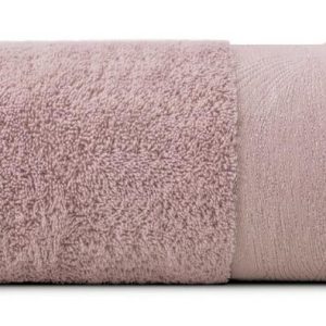 Ręcznik Mariel 70×140 różowy pudrowy frotte 500g/m2 773039